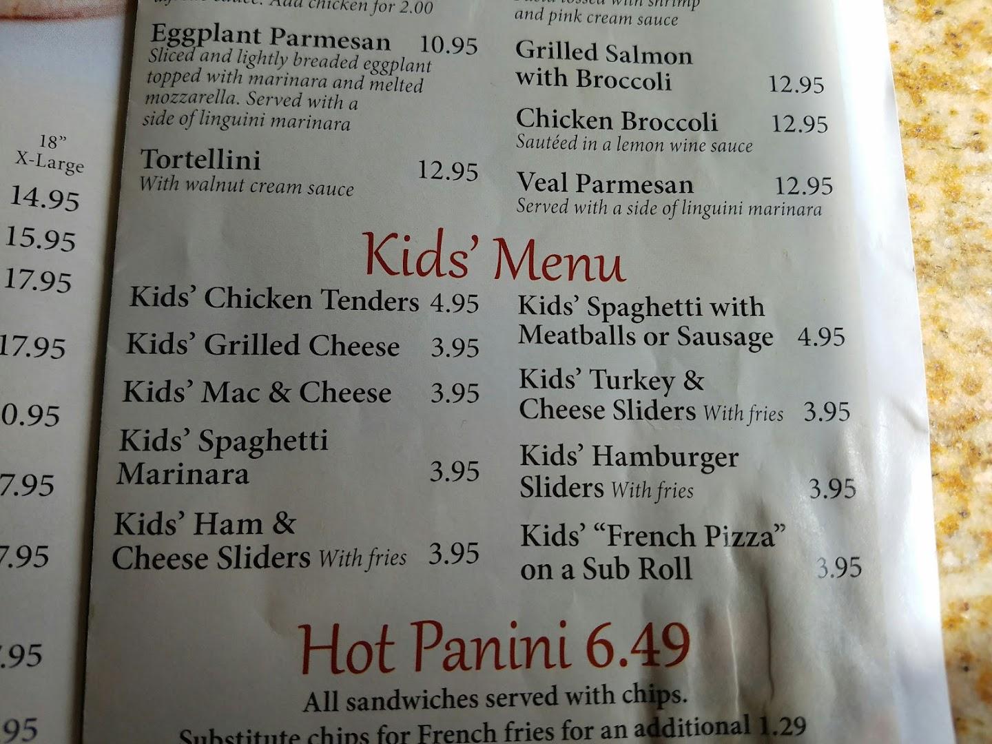 Milo's Pizza & Pasta